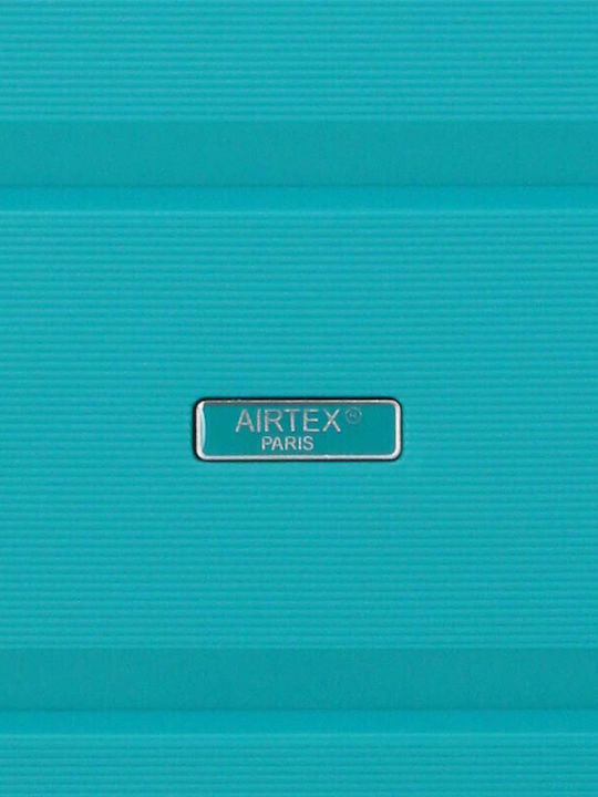 Airtex Paris H3SQG79 Μεγάλη Βαλίτσα Ταξιδίου Σκληρή Πράσινη με 4 Ρόδες Ύψους 79.5εκ.