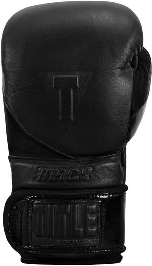 Title Boxing Black Training Gloves 2.0 Γάντια Πυγμαχίας για Αγώνα Μαύρα