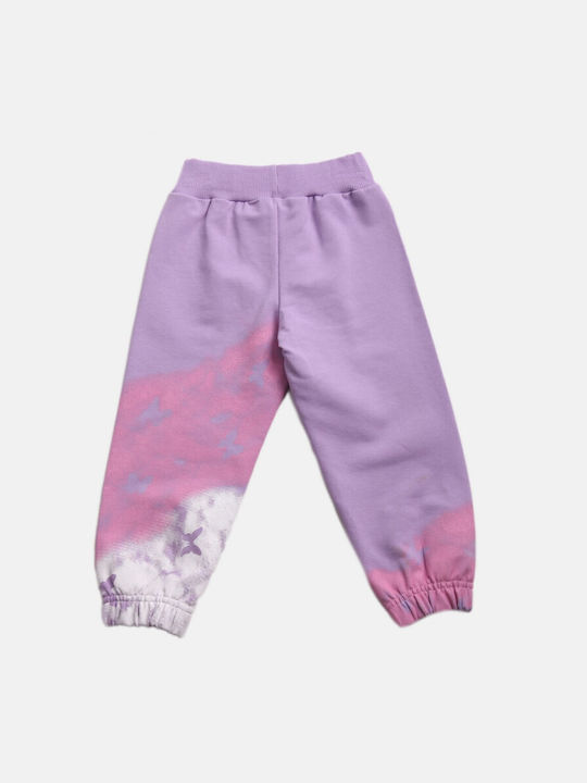 Joyce Kids Sweatpants Set Lilac 3pcs