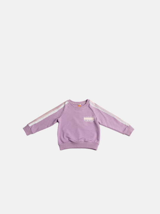 Joyce Kids Sweatpants Set Lilac 2pcs