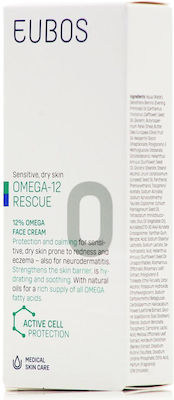 Eubos Omega-12 Rescue Moisturizing & Redness Day Cream Suitable for Dry/Sensitive Skin 50ml