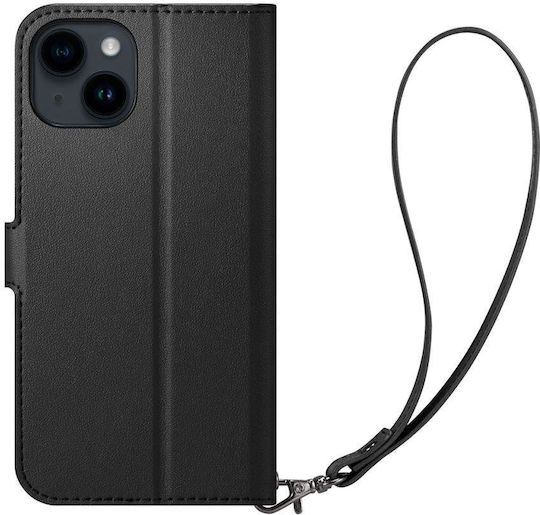 Spigen Wallet S Synthetic Leather Black (iPhone 14)
