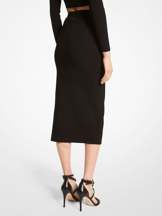 Michael Kors Midi Skirt in Black color