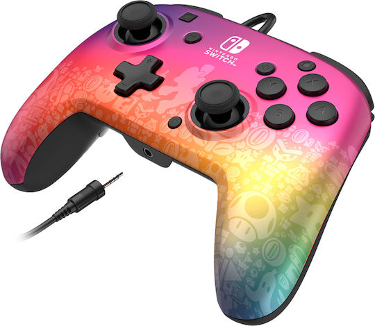 PDP Rematch Ενσύρματο Gamepad για Switch Star Spectrum