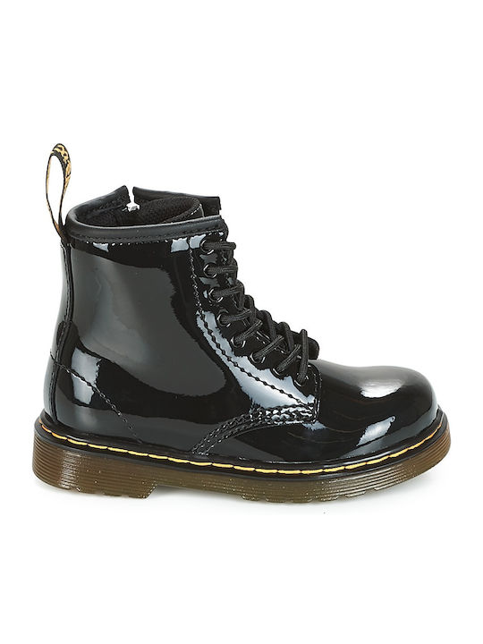 Dr. Martens Patent Stiefelchen Schwarze