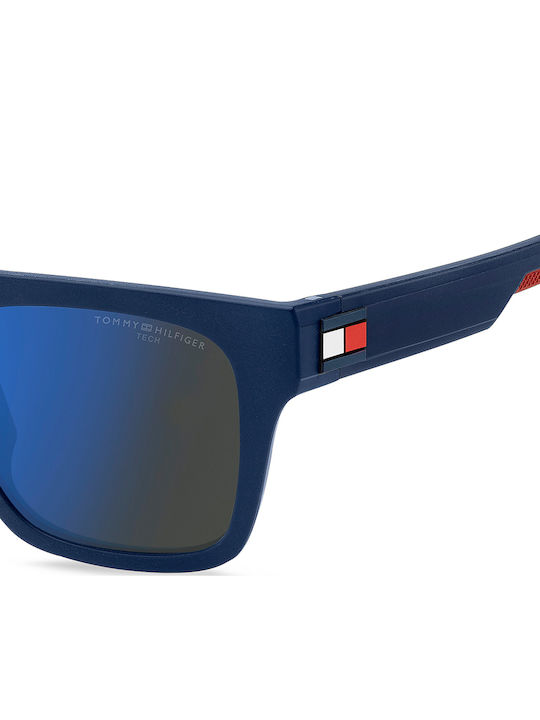 Tommy Hilfiger Male Sunglasses With Navy Blue Horn-Rimmed Frame