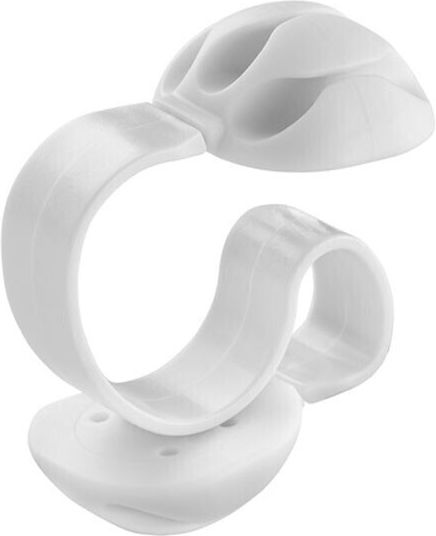 Inofix 7107-2 Кабелни клипсове за организиране 1бр Бял