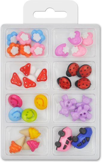 Meyco Din plastic Element decorativ pentru proiecte DIY 30buc
