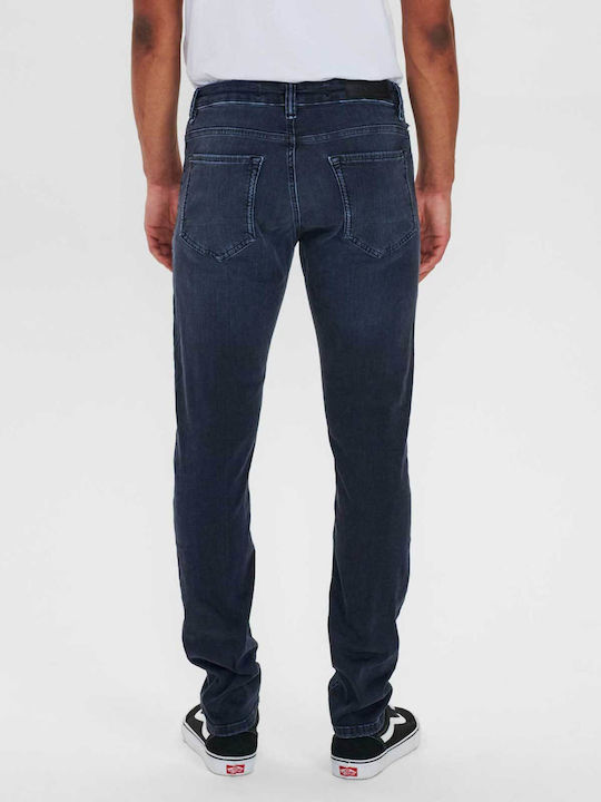 Herren Gabba Hosen | Denim Hosen Jones K4283 | Herrenbekleidung BlauSchwarz