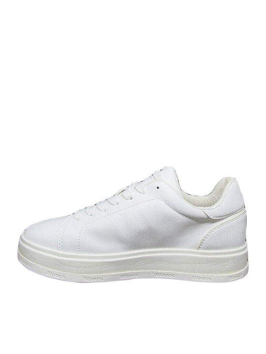 Alma S2ALMA01/PUC Adidași Flatforms Pentru Femei Albi