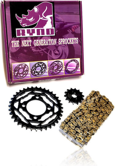 Ryno Σετ Γρανάζια Αλυσίδα (14-36-428) για Honda Astrea Grand 100