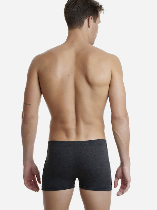 Ανδρικά Μποξεράκια Anthracite Melange / Light Grey Melange 2Pack