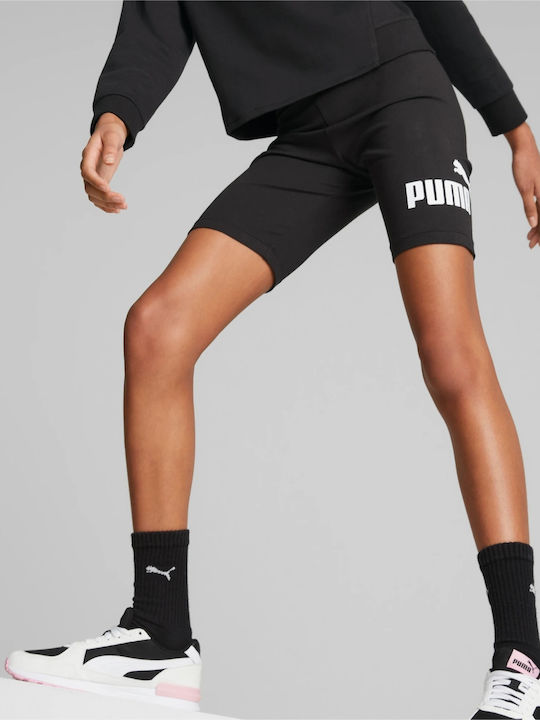 Colant Copii Sportiv Scurt Negru ESS+ Logo