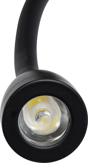 GloboStar Roulette-S Modern Wall Lamp with E27 Lamp Bulb Base with USB Port Black 17x37x37cm