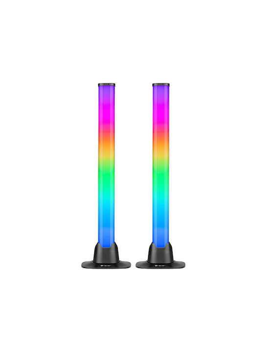 Tracer Bluetooth Dekorative Lampe mit RGB-Beleuchtung Bar LED Schwarz