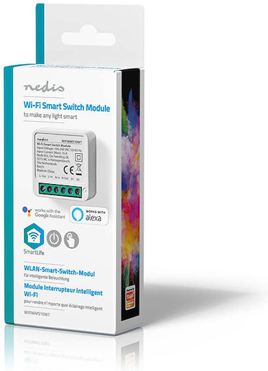 Nedis Smart Switch Wi-Fi 16A (με Ουδέτερο)