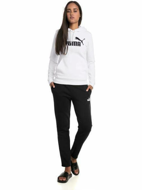 Ess Logo Women's Sweatshirt Hooded White