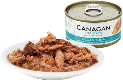 Canagan Κονσέρβα Wet Food for Adult Cats In Can with Tuna 1pc 75gr