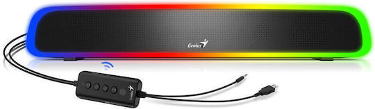 Genius 200BT Soundbar 4W 2.0 Bluetooth Μαύρο