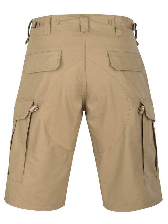 Helikon Tex Shorts CPU PolyCotton Ripstop Hunting Pants Khaki in Beige Colour