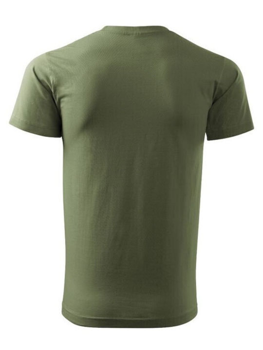 Adler Men's Short Sleeve Promotional T-Shirt Khaki 137-09 Adler Men's Short Sleeve Promotional T-Shirt Khaki 137-09