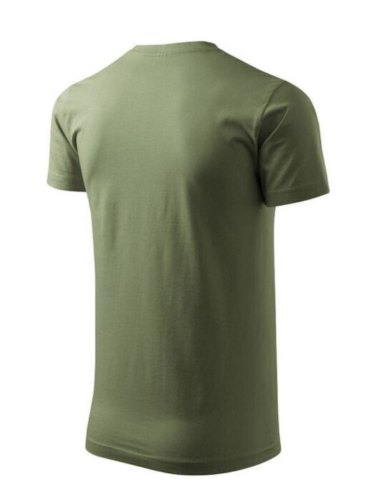 Adler Men's Short Sleeve Promotional T-Shirt Khaki 137-09