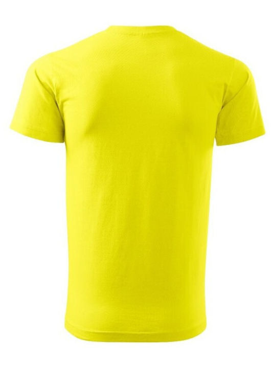 Malfini Men's Short Sleeve Promotional T-Shirt Yellow