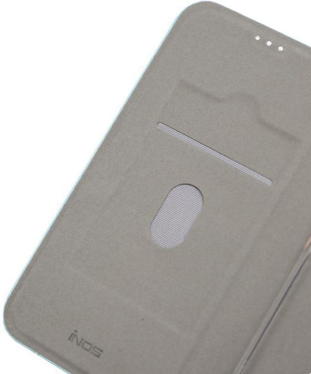 iNOS S-Folio NE Buchen Sie Synthetisches Leder Pastel Blue (Realme C31)