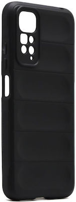 iNOS Shield TPU Silicone Back Cover Durable Black (Redmi Note 11 / 11S 4G)