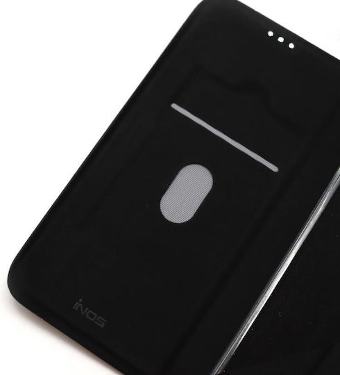 iNOS Curved S-Folio NE Book Δερματίνης Μαύρο (Poco F4 5G)