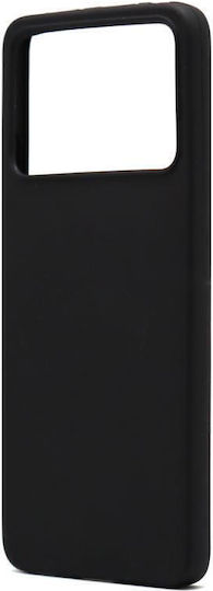 iNOS Soft Back Cover Silicone Black (Poco X4 Pro 5G)