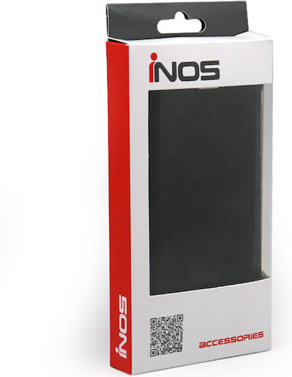 iNOS Curved M-Folio Book Δερματίνης Μαύρο (Realme C35)