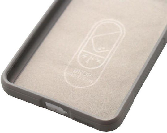 iNOS Shield Back Cover Σιλικόνης Ανοιχτό Γκρι (Redmi Note 11 Pro)