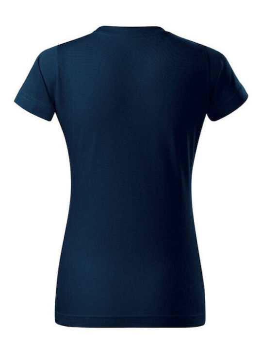 Adler Γυναικείο Διαφημιστικό T-shirt Κοντομάνικο σε Navy Μπλε Χρώμα