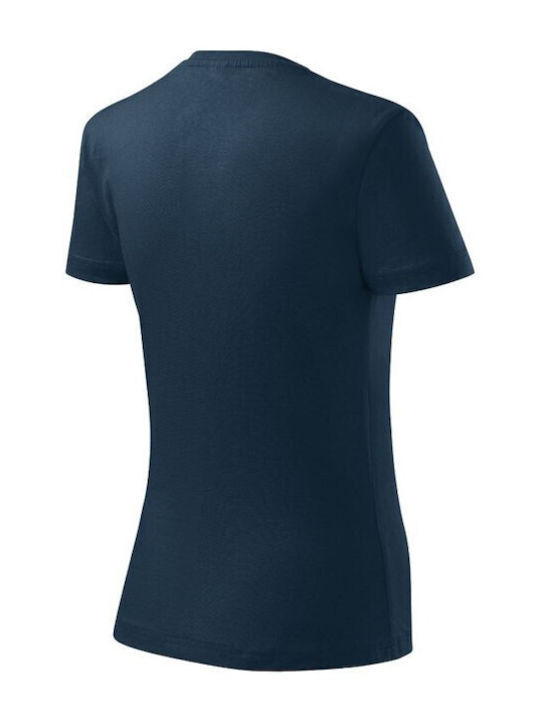 Adler Women's Short Sleeve Promotional T-Shirt Navy Blue