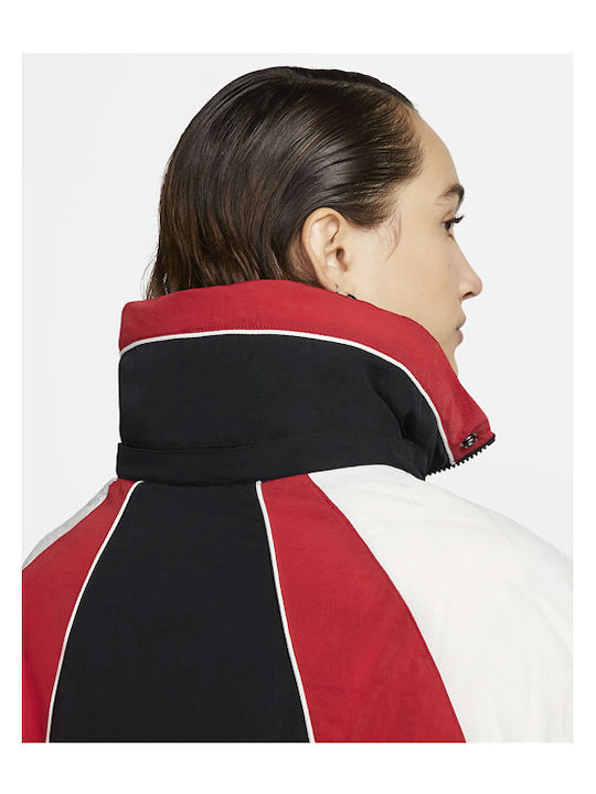 Women's Long Parka Jacket for Winter with Hood Black