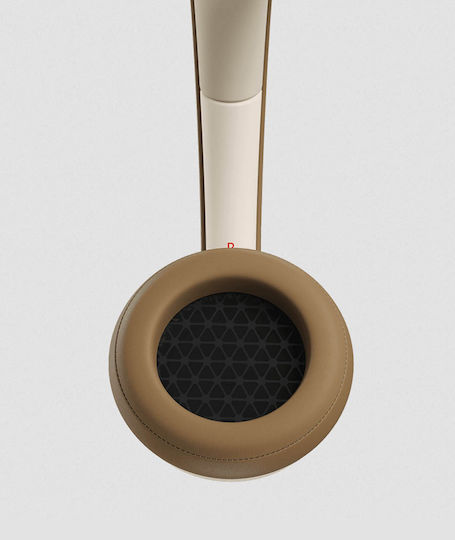 Dali iO-4 Wireless / Wired On Ear Headphones with 60 hours of Operation Brown / White