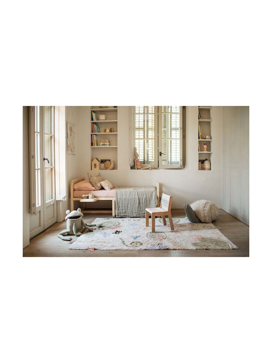 Lorena Canals Handmade Kids Cotton Rug Water Lily 140x200cm