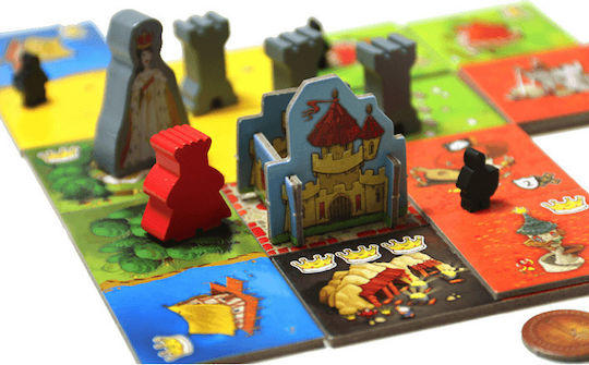 Board Game Queendomino for 2-4 Players 8+ Years Old (EN) Blue Orange Games