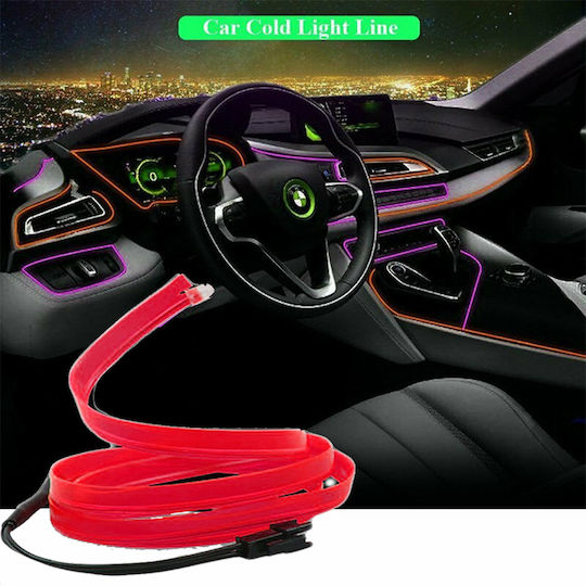 Bandă LED Auto 12V Roșie