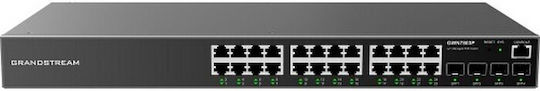 Grandstream GWN7803P Managed L2 PoE+ Switch με 24 Θύρες Gigabit (1Gbps) Ethernet και 4 SFP Θύρες