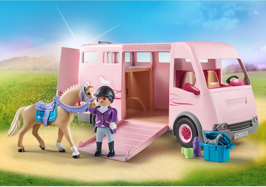 Playmobil Land Pferdetransportfahrzeug für 4-10 Jahre