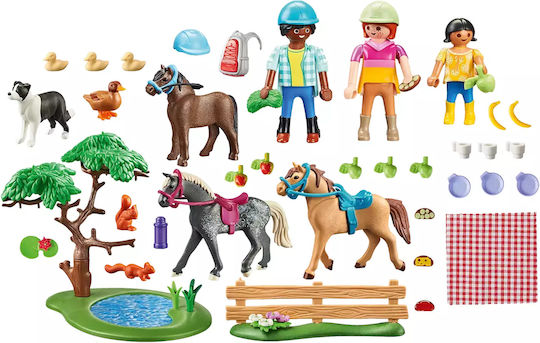 Playmobil Държава Пикник на открито за 4+ години години