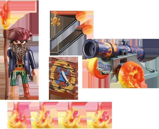Playmobil Pirates Pirate with Cannon Gift Set for 4-10 years old