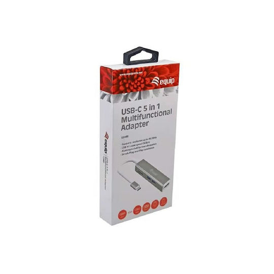 Equip USB-C Docking Station mit HDMI 4K Silber (133480)