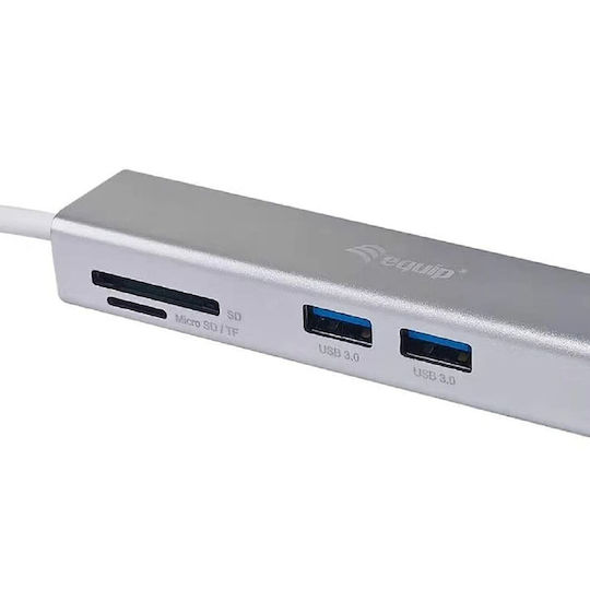 Equip USB-C Docking Station mit HDMI 4K Silber (133480)