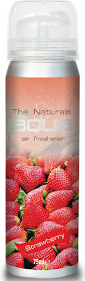 Aqua Car Air Freshener Spray The Naturals Strawberry 75ml 00-0