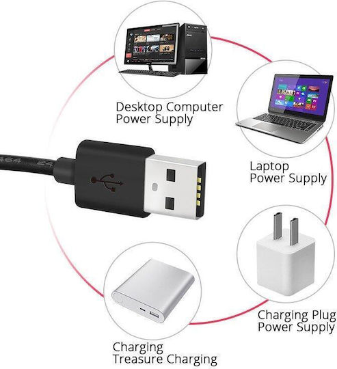 Photo Lamp Led USB Ringlicht 26cm 3200 - 6500K mit Desktop Ständer/Halterung Halterung und Halterung für Handy