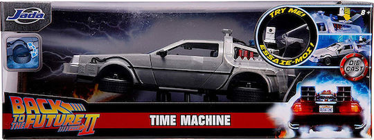 Jada Toys 1:24 BTTF II Delorean Time Machine Αυτοκινητάκι 1:24 για 8+ Ετών