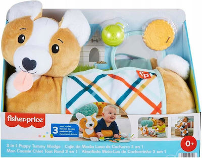 Fisher Price Animal Σκυλάκι made of Fabric with Sounds for 0++ Months